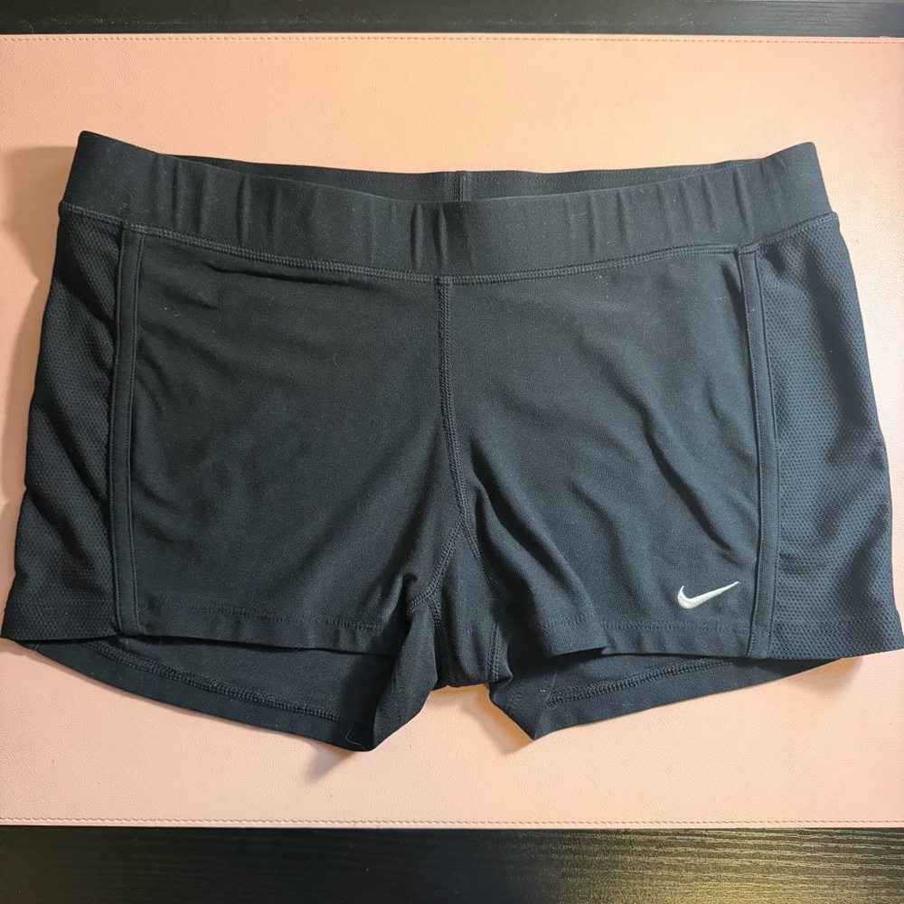Nike Dri-FIT Black Athletic Spandex Shorts Women’s Medium